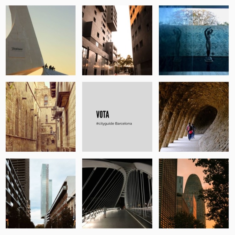 LAS 8 CAPTURAS SELECCIONADAS DEL CONCURSO #CITYGUIDE BARCELONA- España - Blog Archsight